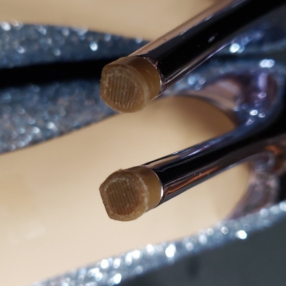 Nine West Ombre Blue and Silver Glitter Stilletto Heels, 10 - Picture 8 of 9